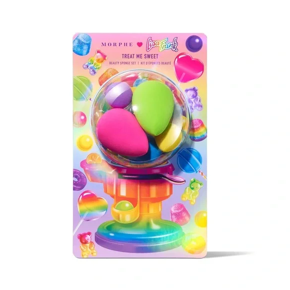 NWT Morphe x Lisa Frank Treat Me Sweet Blender Set